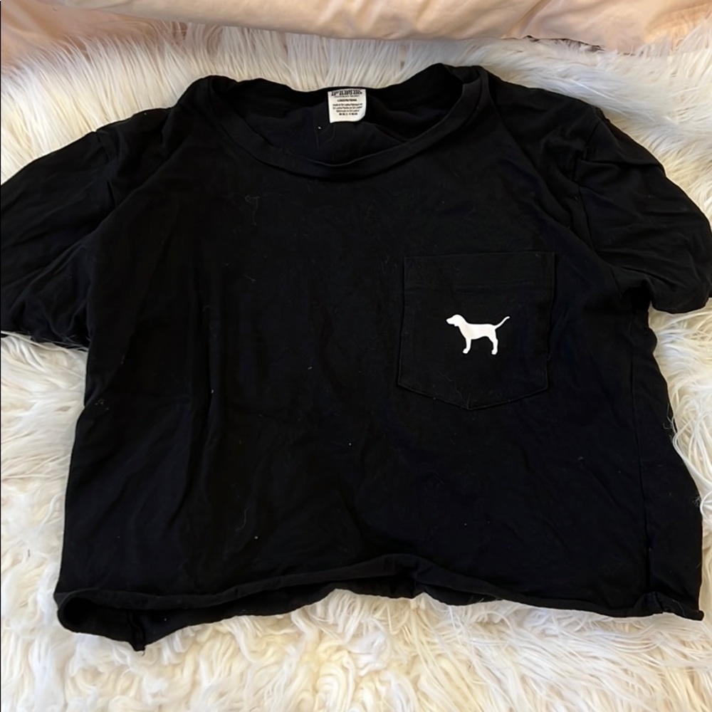 Victoria secret pink dog tshirt